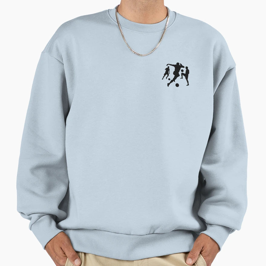 Footballer Sweatshirt - Streetwear Style Unisex - T-Shirt, Sweatshirt, Hoodie