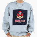 American Football Sweatshirt - Custom Art Print for Adults - T-Shirt, Sweatshirt, Hoodie