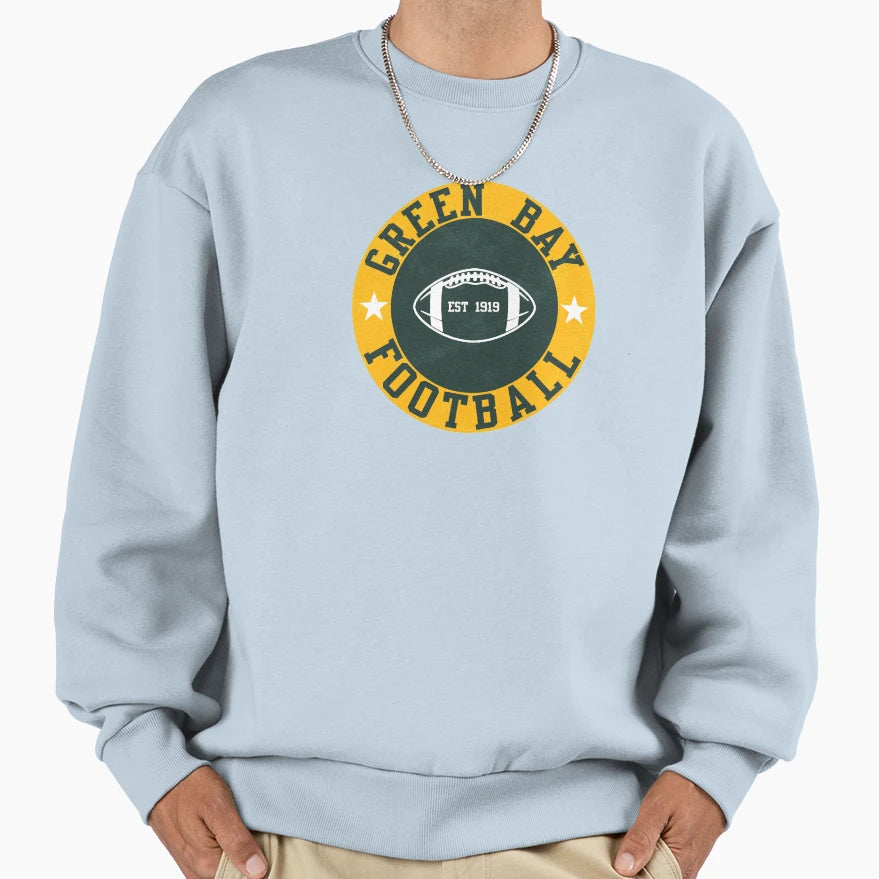 Green Bay Football Sweatshirt - Minimalist Print Unisex - T-Shirt, Sweatshirt, Hoodie