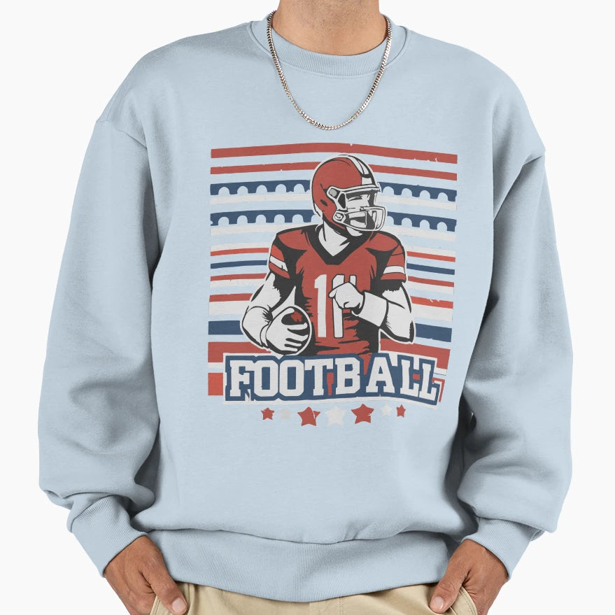 American Football T-Shirt - Graphic Print for Adults - T-Shirt, Sweatshirt, Hoodie