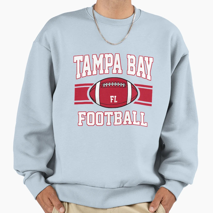Tampa Bay Football Gameday Sweatshirt - Aesthetic Graphic Men Women - T-Shirt, Sweatshirt, Hoodie
