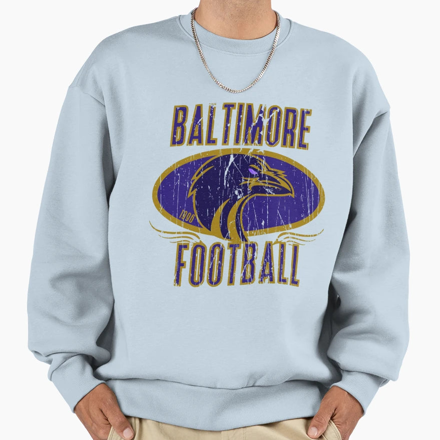 Art Baltimore Ravens Sweatshirt - Custom Art Print Men Women - T-Shirt, Sweatshirt, Hoodie
