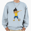 Dabbing Soccer Soccer Winning Pose Sweatshirt - Graphic Print for Adults - T-Shirt, Sweatshirt, Hoodie