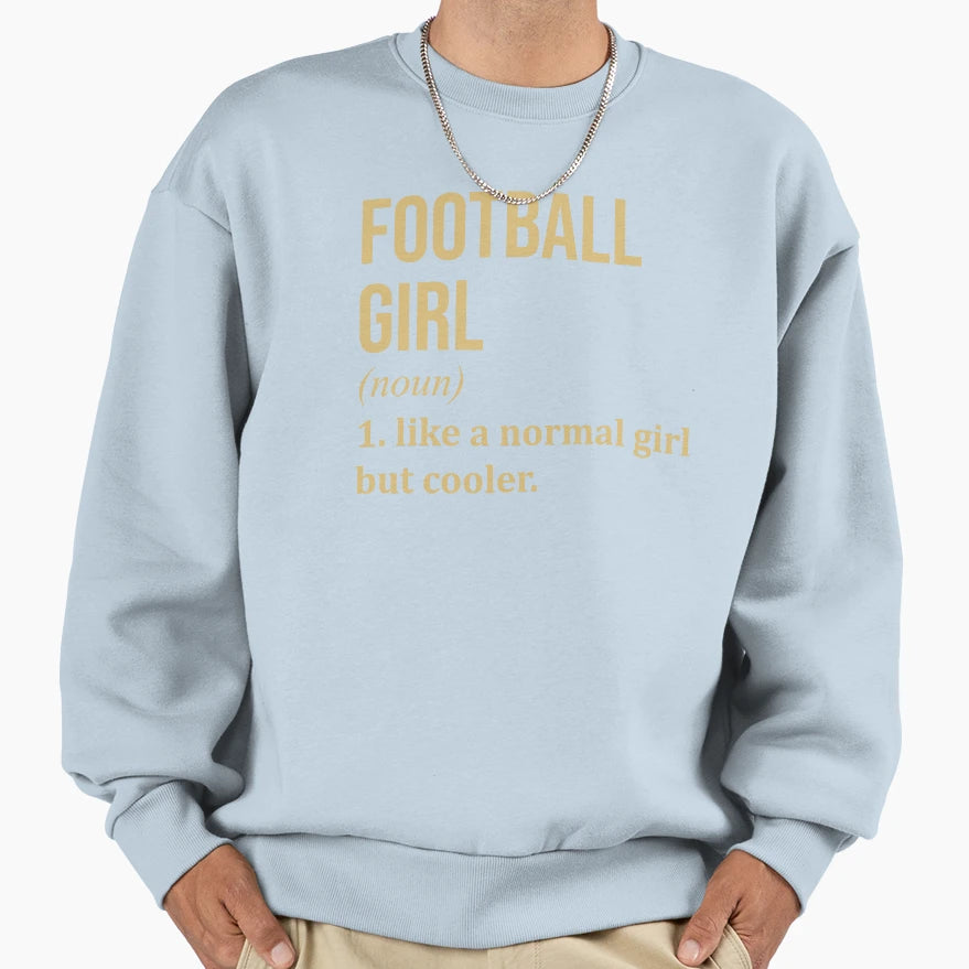 Football Definition Gold Sweatshirt - Fun Novelty Design for Adults - T-Shirt, Sweatshirt, Hoodie