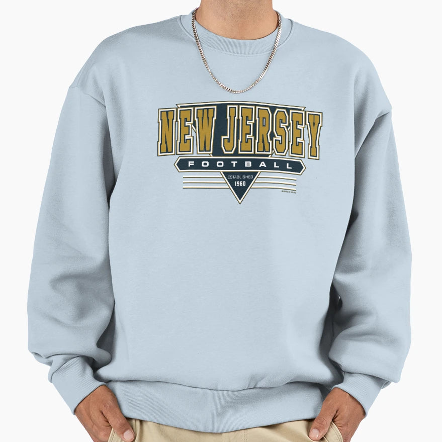 New Jersey York Football Jets Sweatshirt - Aesthetic Graphic for Adults - T-Shirt, Sweatshirt, Hoodie