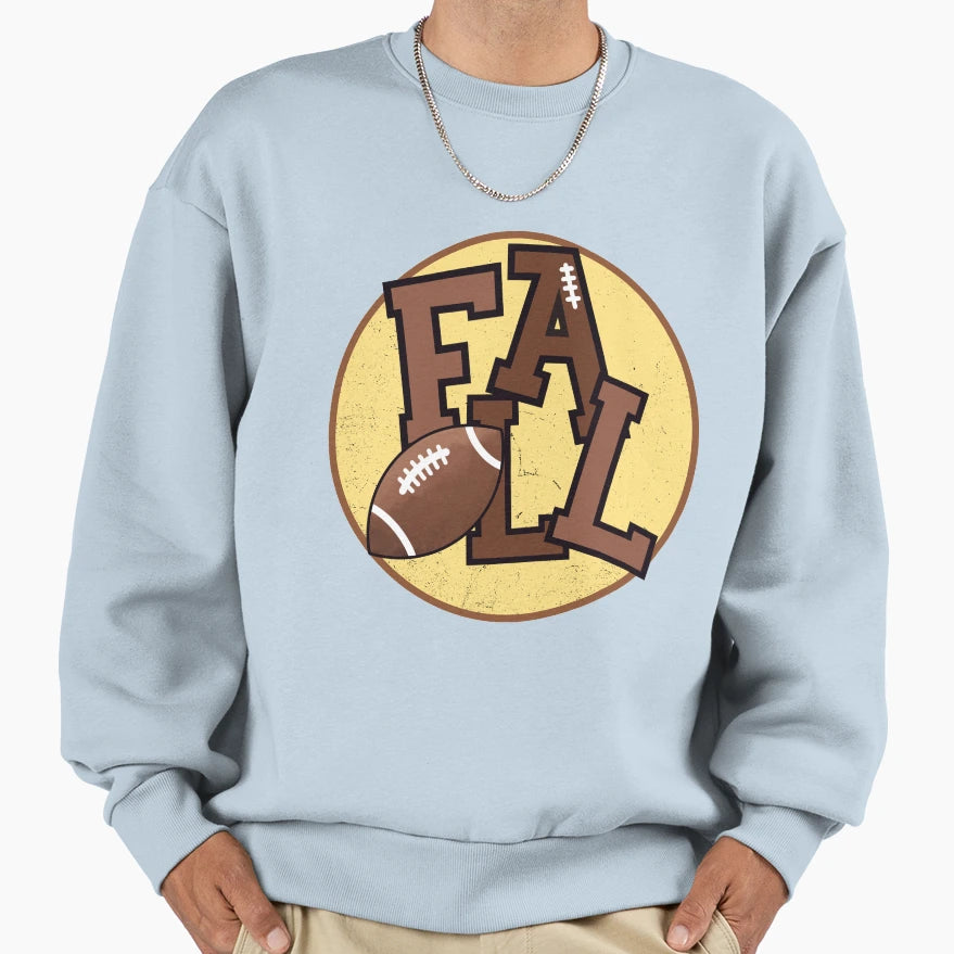 Fall Football Sweatshirt - Unique Graphic Unisex - T-Shirt, Sweatshirt, Hoodie