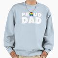 Proud Dad Allies Lgbtq Ally Pride Sweatshirt - Novelty Apparel Men Women - T-Shirt, Sweatshirt, Hoodie