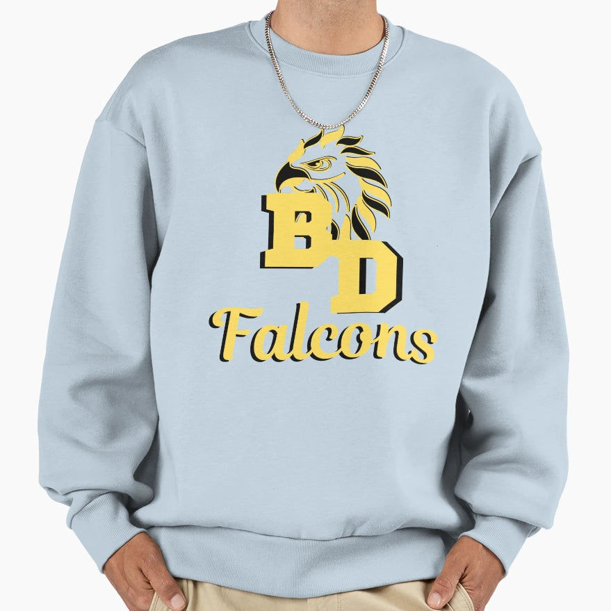 Brown Deer Falcons Sweatshirt - Streetwear Style Unisex - T-Shirt, Sweatshirt, Hoodie
