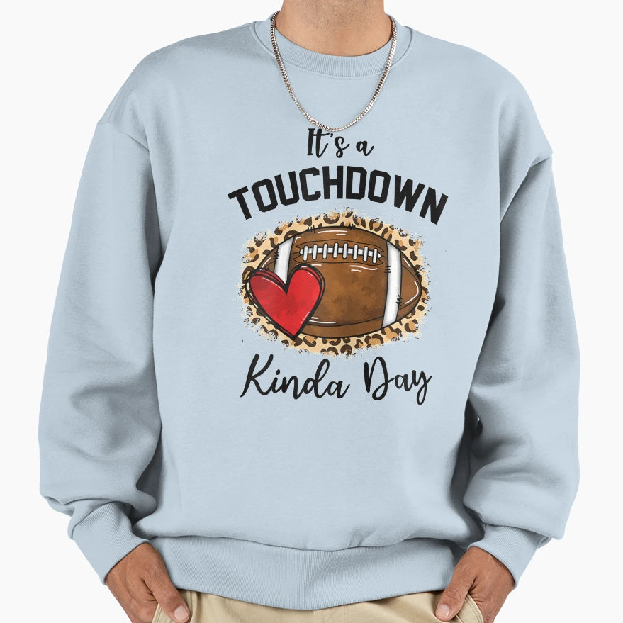 Football Game Day Leopard Its Sweatshirt - Minimalist Print Men Women - T-Shirt, Sweatshirt, Hoodie