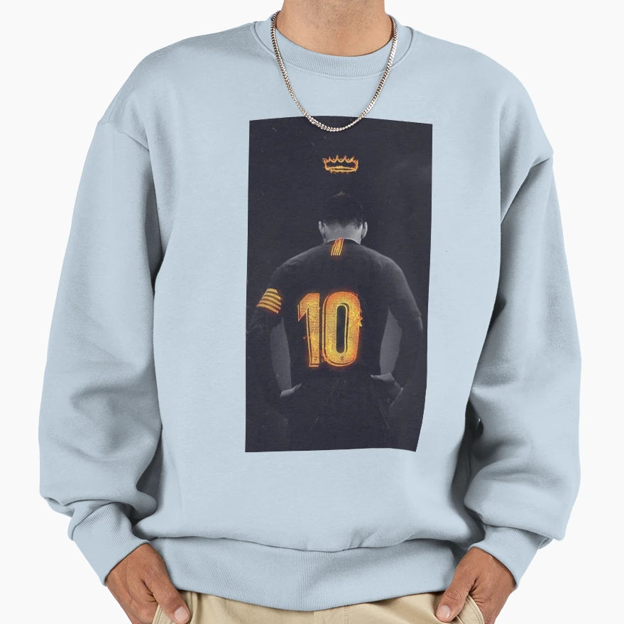 King Soccer And D10S Sweatshirt - Fun Novelty Design for Adults - T-Shirt, Sweatshirt, Hoodie