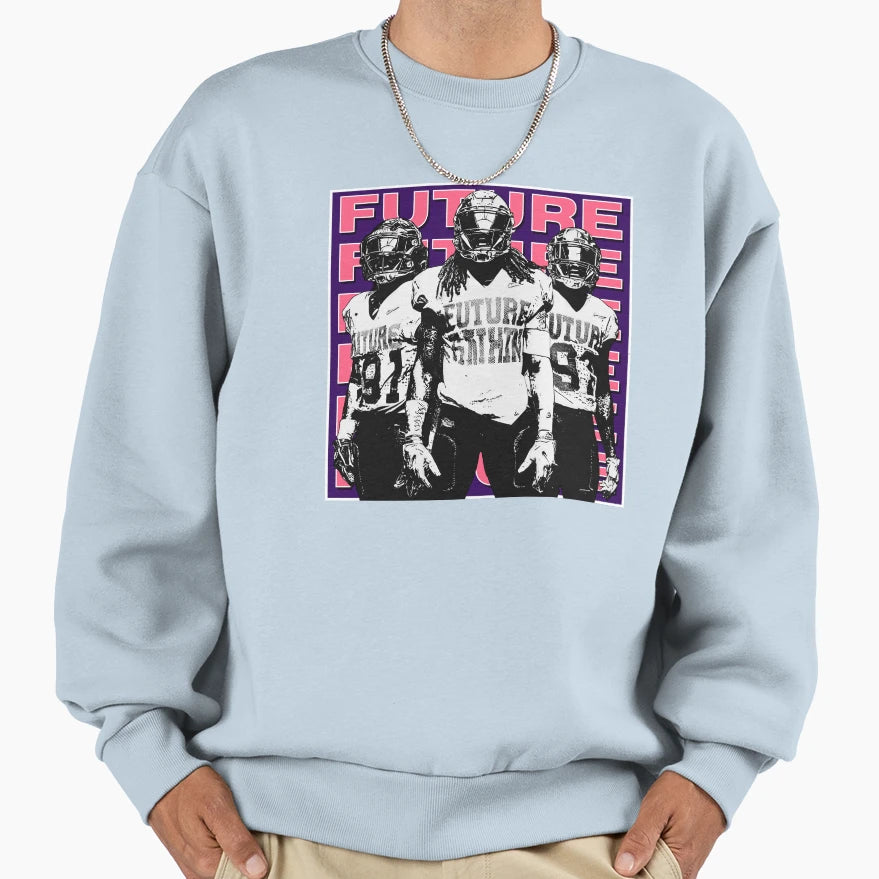 Future Football Legends Neon Power Sweatshirt - Streetwear Style Men Women - T-Shirt, Sweatshirt, Hoodie