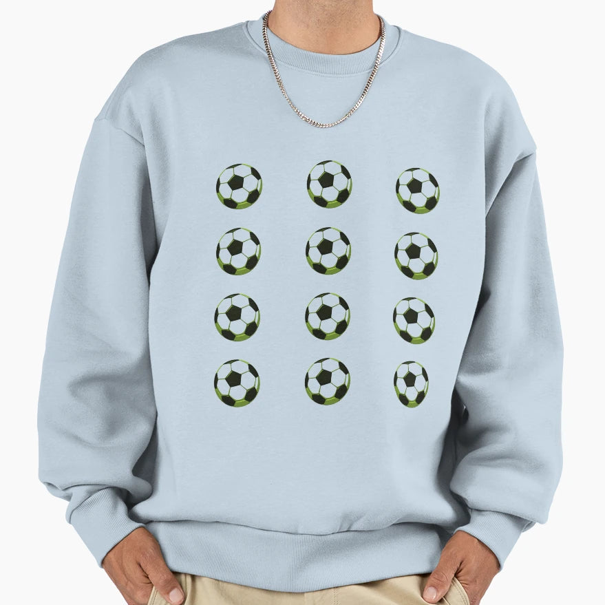 Soccer Ball Sweatshirt - Graphic Print for Adults - T-Shirt, Sweatshirt, Hoodie
