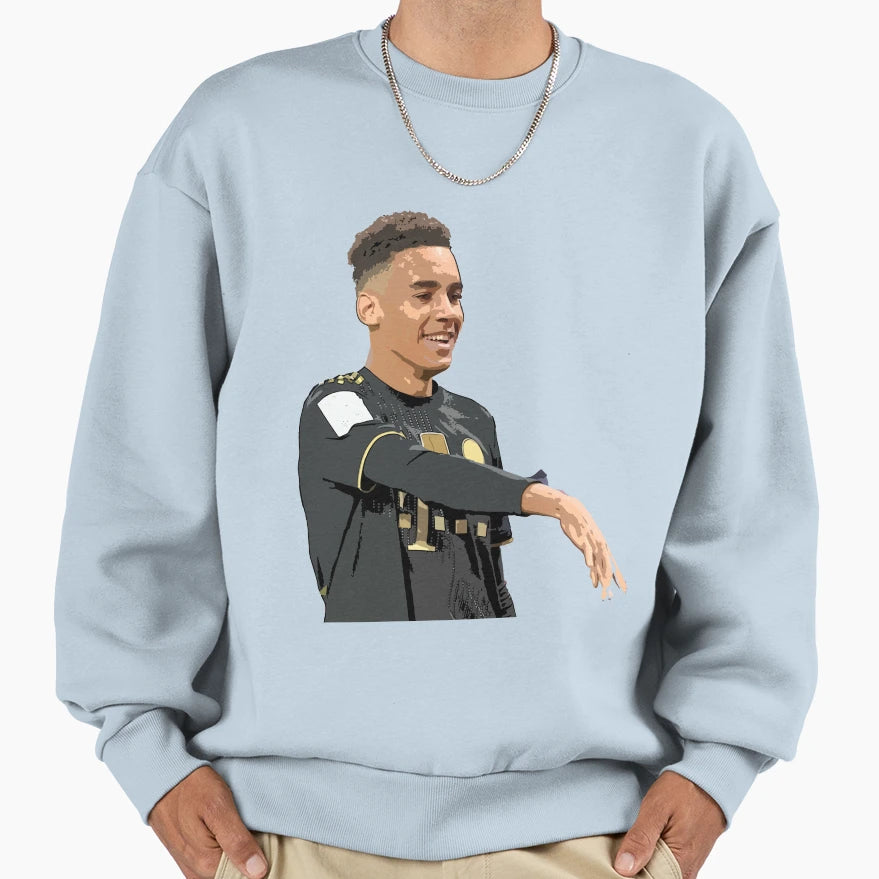 Jamal Musiala Sweatshirt - Fun Novelty Design Unisex - T-Shirt, Sweatshirt, Hoodie