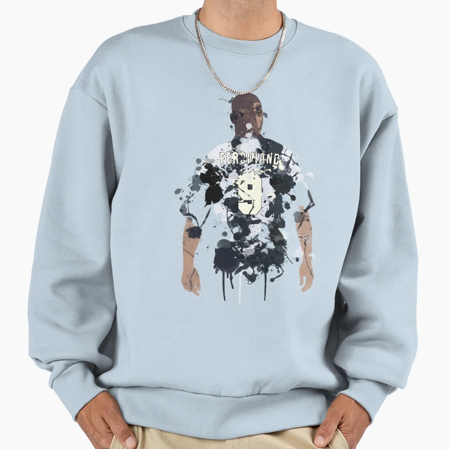 Ferdinand Number 9 Art Sweatshirt - Novelty Apparel for Adults - T-Shirt, Sweatshirt, Hoodie