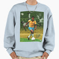 Pele Brazil Sweatshirt - Custom Art Print Men Women - T-Shirt, Sweatshirt, Hoodie