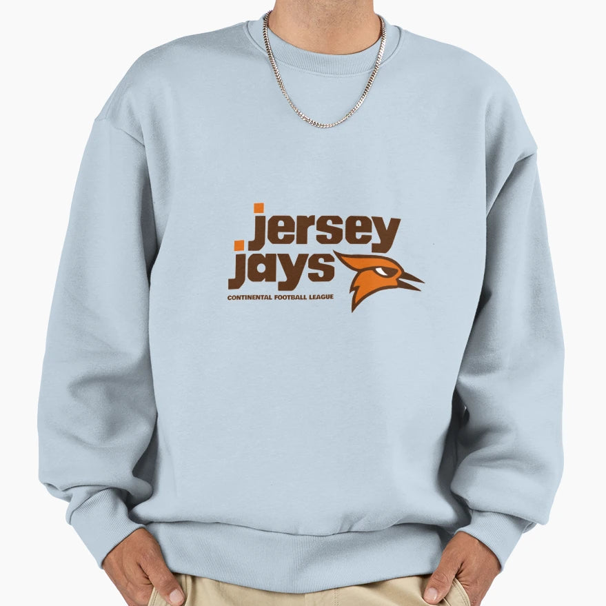 Jersey Jays Continental Football League Sweatshirt - Trendy Graphic Unisex - T-Shirt, Sweatshirt, Hoodie