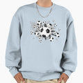 Soccer Ball Blowout Sweatshirt - Graphic Print for Adults - T-Shirt, Sweatshirt, Hoodie