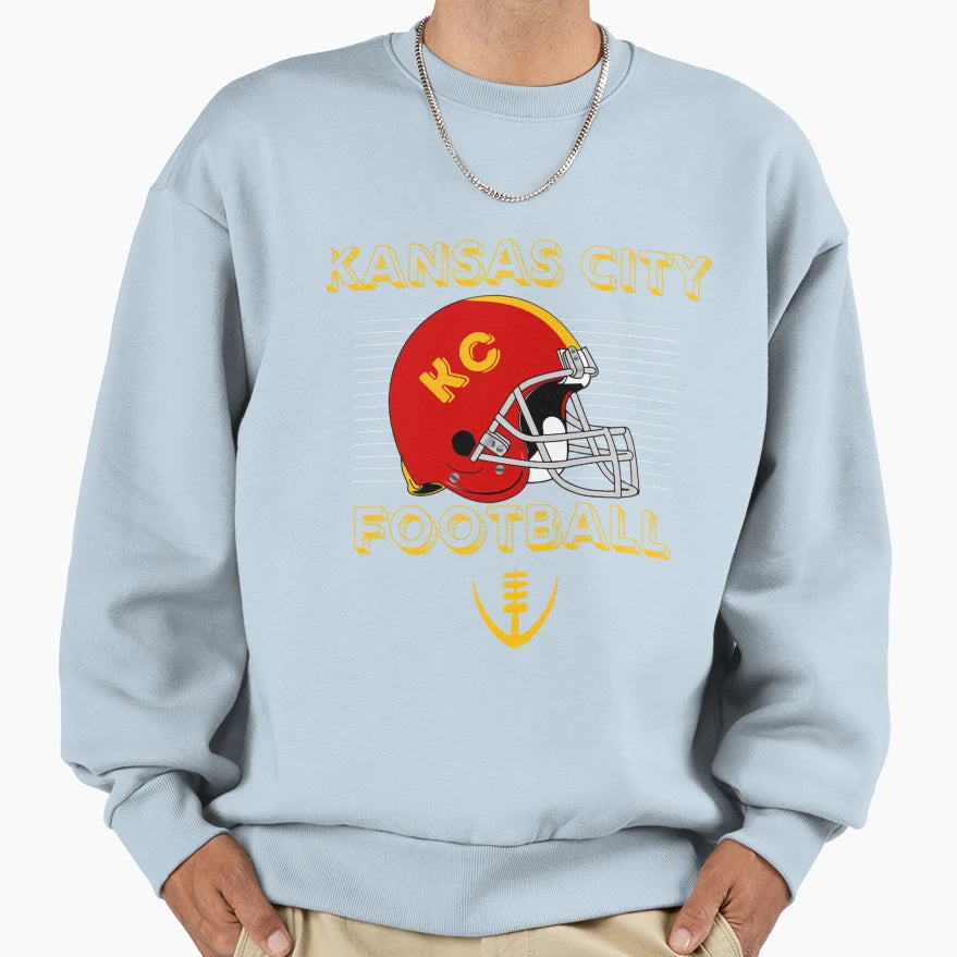 Art Kansas City Chiefs Sweatshirt - Custom Art Print for Adults - T-Shirt, Sweatshirt, Hoodie
