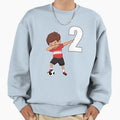 Awesome Soccer Player Number 2 Sweatshirt - Casual Everyday Wear Unisex - T-Shirt, Sweatshirt, Hoodie