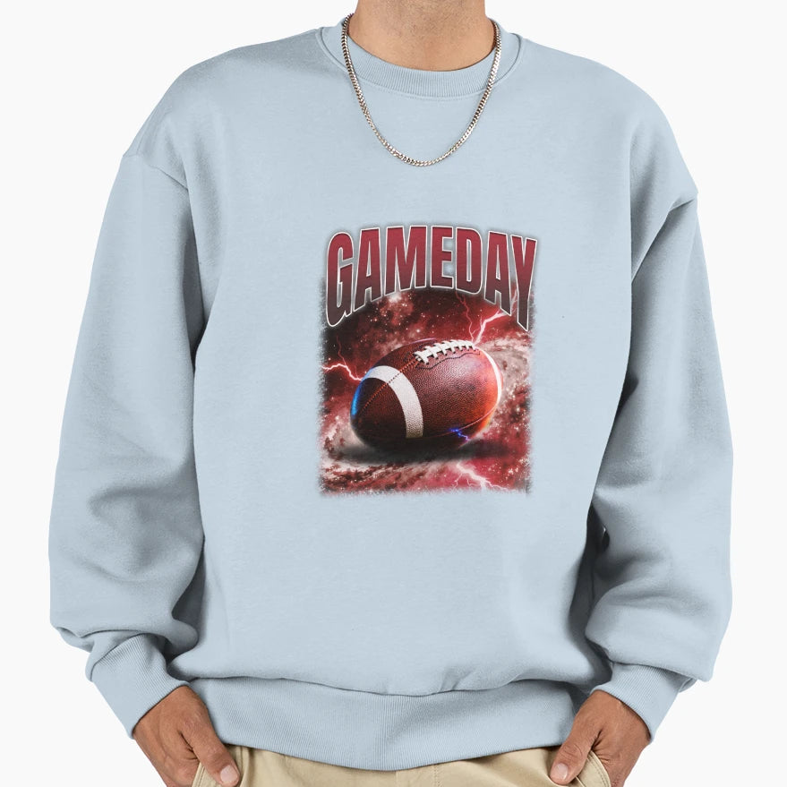 Football Gameday Sweatshirt - Trendy Graphic Men Women - T-Shirt, Sweatshirt, Hoodie