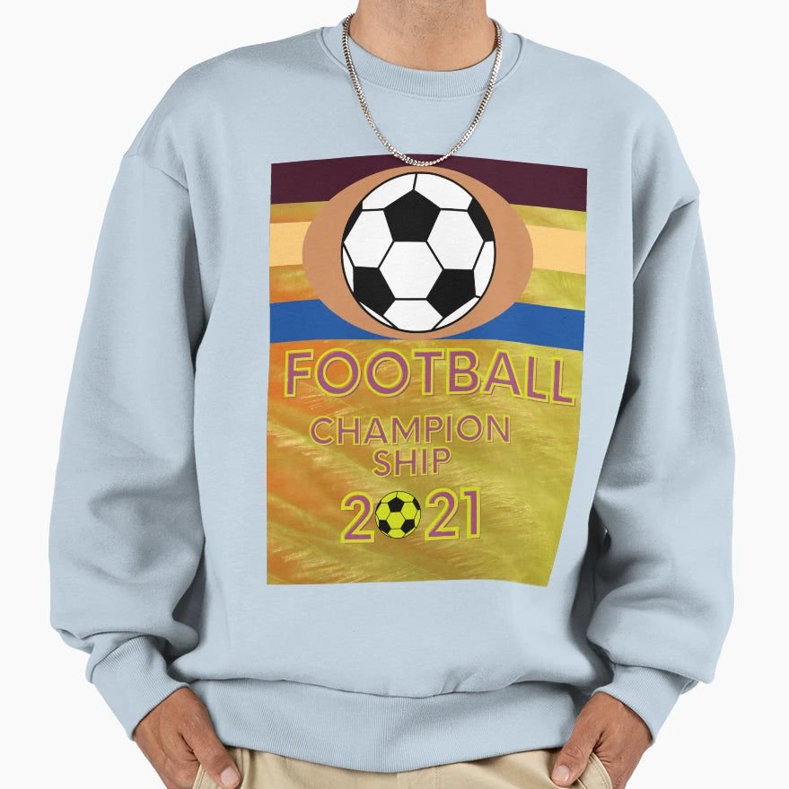Football Game Mordan Championship Sweatshirt - Graphic Print for Adults - T-Shirt, Sweatshirt, Hoodie