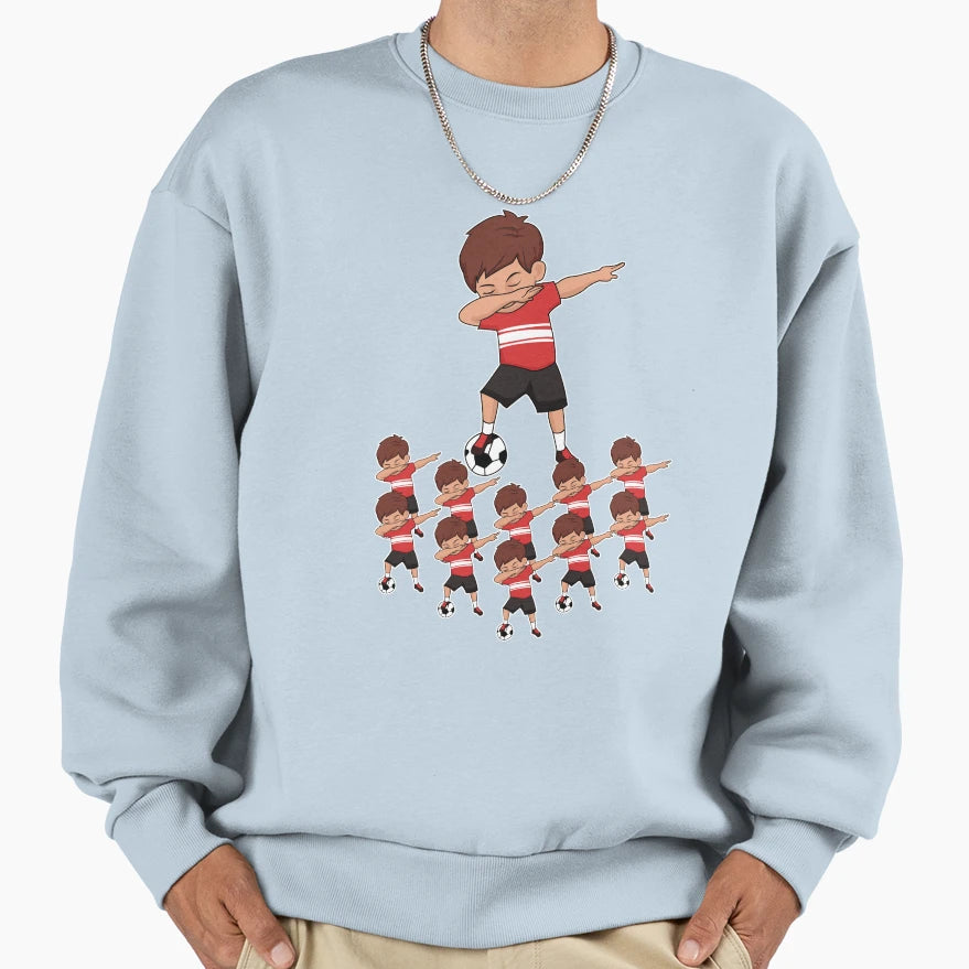 Awesome Soccer Player Sports Team Sweatshirt - Graphic Print for Adults - T-Shirt, Sweatshirt, Hoodie