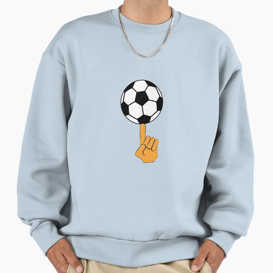 Football Sweatshirt - Aesthetic Graphic Men Women - T-Shirt, Sweatshirt, Hoodie