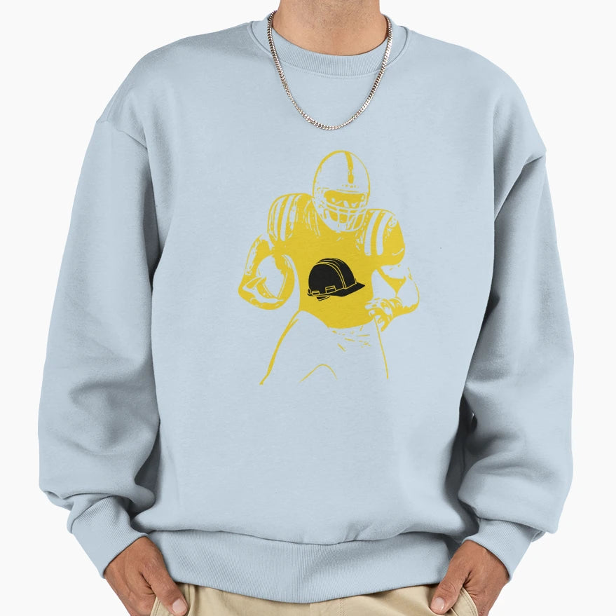 Pittsburgh Steeler Footballer Sweatshirt - Unique Graphic for Adults - T-Shirt, Sweatshirt, Hoodie