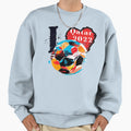 I Love Qatar 2022 Sweatshirt - Minimalist Print Men Women - T-Shirt, Sweatshirt, Hoodie