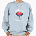 Heart Tie Fathers Day Gift Dad Sweatshirt - Minimalist Print Unisex - T-Shirt, Sweatshirt, Hoodie