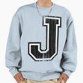 Big Varsity Letter J Sweatshirt - Minimalist Print for Adults - T-Shirt, Sweatshirt, Hoodie