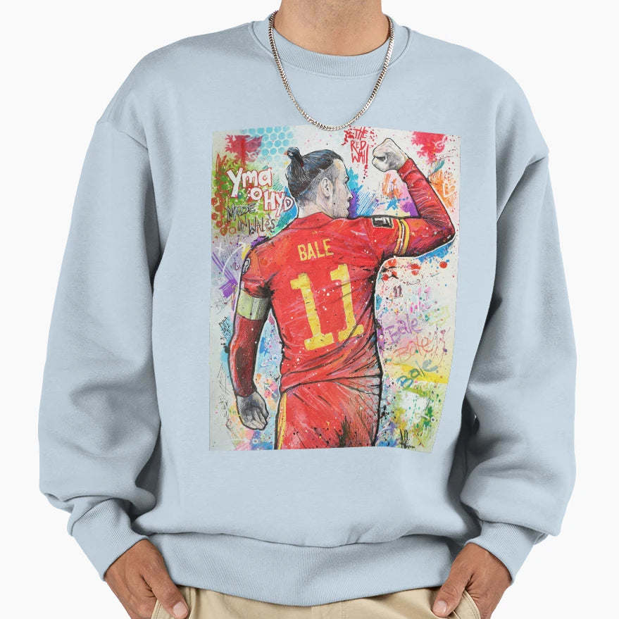 Gareth Bale Sweatshirt - Minimalist Print Unisex - T-Shirt, Sweatshirt, Hoodie