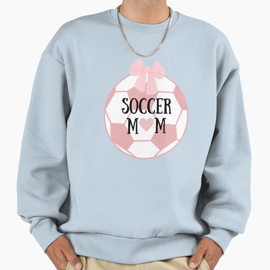 Soccer Mom Art Soccer Player Sweatshirt - Fun Novelty Design Men Women - T-Shirt, Sweatshirt, Hoodie
