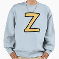 Funky Yellow Letter Z Sweatshirt - Casual Everyday Wear for Adults - T-Shirt, Sweatshirt, Hoodie