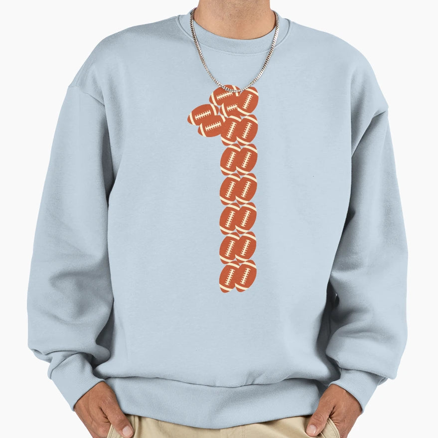 Player Number 1 One American Sweatshirt - Streetwear Style Men Women - T-Shirt, Sweatshirt, Hoodie