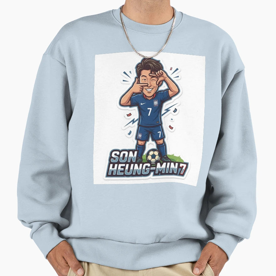 Son Heung Min Sweatshirt - Aesthetic Graphic Men Women - T-Shirt, Sweatshirt, Hoodie