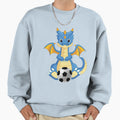 Dragon Playing Soccer Funny Good Sweatshirt - Fun Novelty Design Men Women - T-Shirt, Sweatshirt, Hoodie