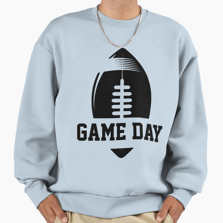 Football Game Day Football Gift Sweatshirt - Fun Novelty Design Men Women - T-Shirt, Sweatshirt, Hoodie
