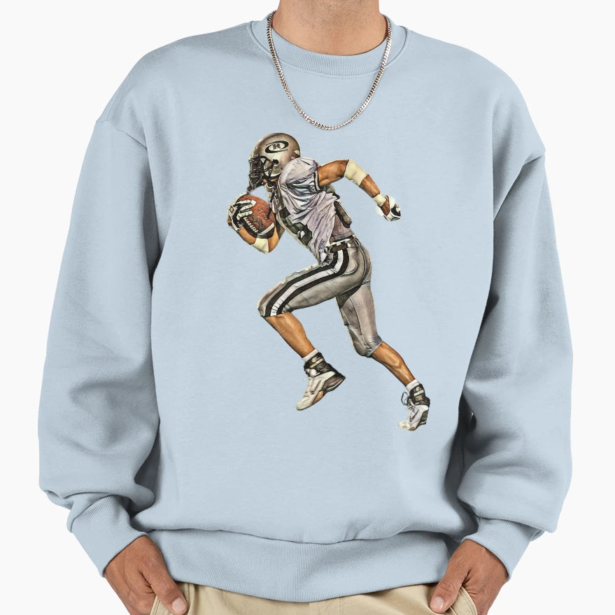 Helmet Sweatshirt - Casual Everyday Wear for Adults - T-Shirt, Sweatshirt, Hoodie
