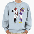 Griddy Duo Sweatshirt - Graphic Print for Adults - T-Shirt, Sweatshirt, Hoodie