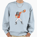 Footballer Dabbing American Sweatshirt - Custom Art Print Men Women - T-Shirt, Sweatshirt, Hoodie