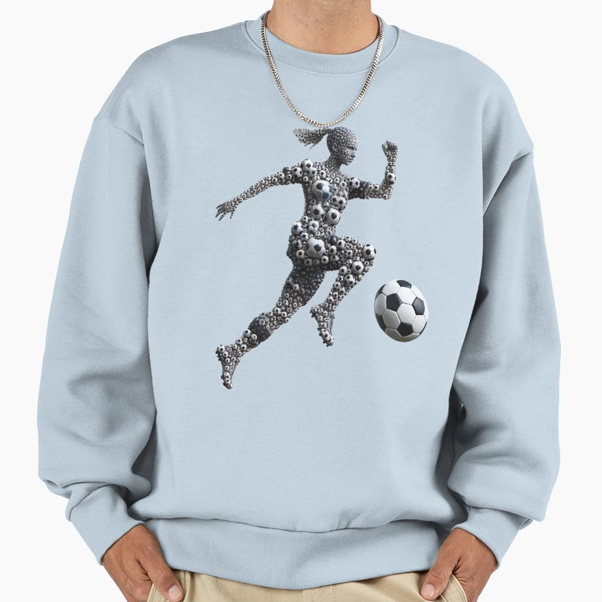 Womens Soccer Star Sweatshirt - Trendy Graphic Unisex - T-Shirt, Sweatshirt, Hoodie