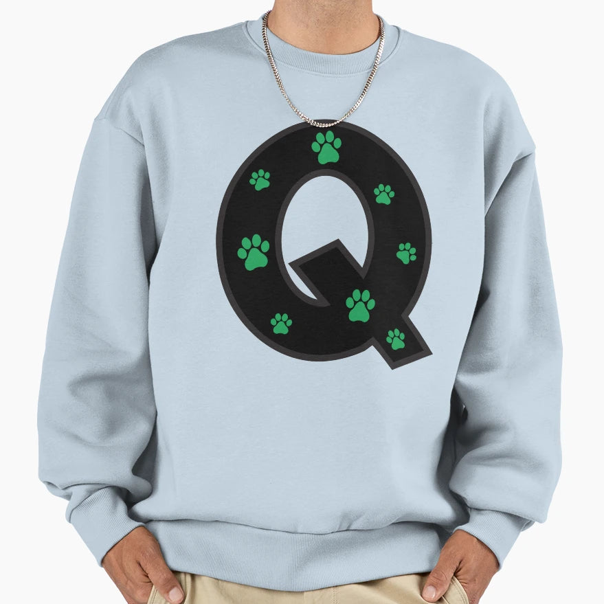 Paw Alphabet Sweatshirt - Streetwear Style Men Women - T-Shirt, Sweatshirt, Hoodie