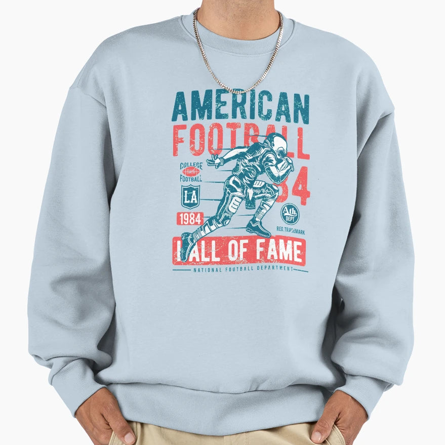 American Football Hall Fame Sweatshirt - Novelty Apparel Unisex - T-Shirt, Sweatshirt, Hoodie