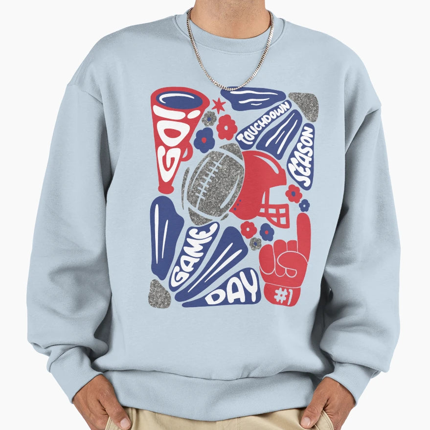 Game Day Sweatshirt - Streetwear Style Men Women - T-Shirt, Sweatshirt, Hoodie