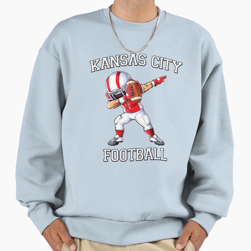 Kansas City Football Sweatshirt - Fun Novelty Design Men Women - T-Shirt, Sweatshirt, Hoodie