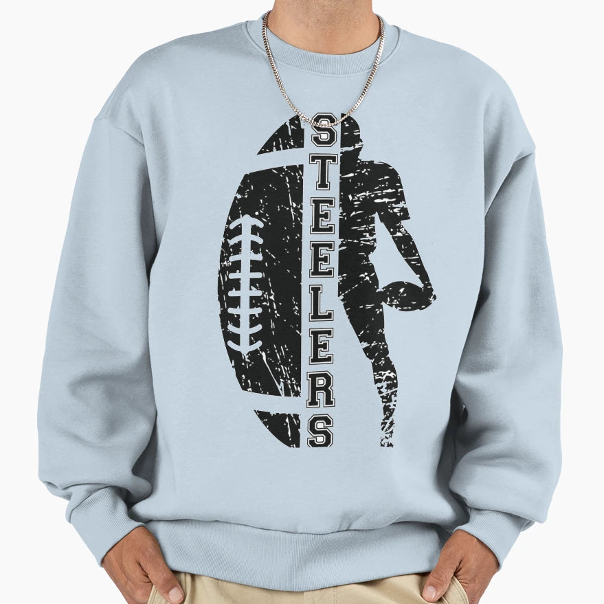 Steelers Sweatshirt - Graphic Print for Adults - T-Shirt, Sweatshirt, Hoodie