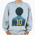 Diego 10 Expressions Soccer Passion Sweatshirt - Minimalist Print Unisex - T-Shirt, Sweatshirt, Hoodie