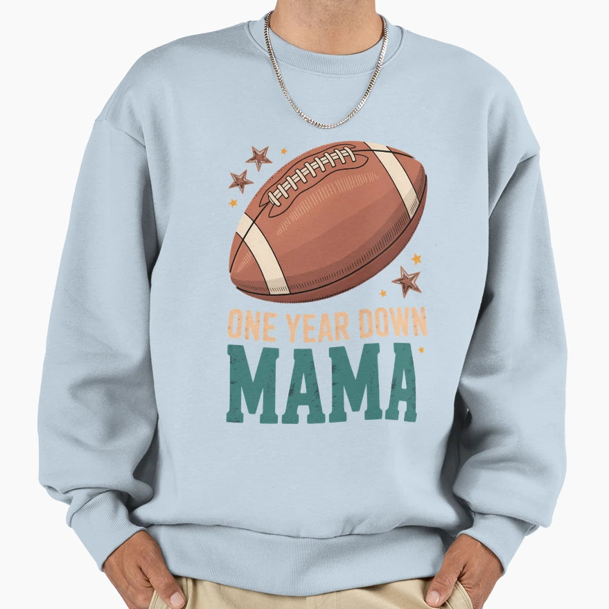 1 Year Old Football 1St Birthday Sweatshirt - Fun Novelty Design Men Women - T-Shirt, Sweatshirt, Hoodie