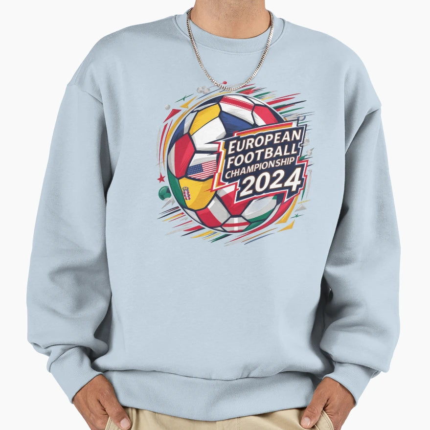 European Football Championship Sweatshirt - Custom Art Print for Adults - T-Shirt, Sweatshirt, Hoodie